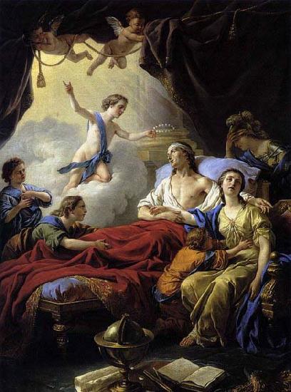 Louis Leopold  Boilly Allegory on the Death of the Dauphin oil painting image